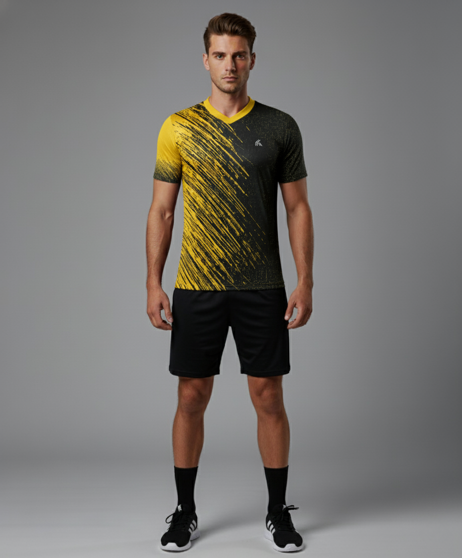 KZ Athletes Yellow Strike - Heren